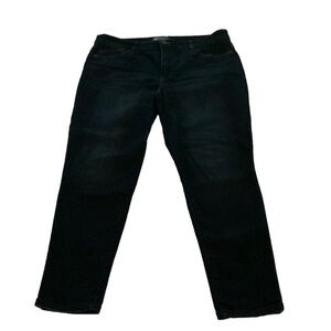 Democracy “Ab” solution Jeans, Size 16, Dark Wash Blue Denim Jeans